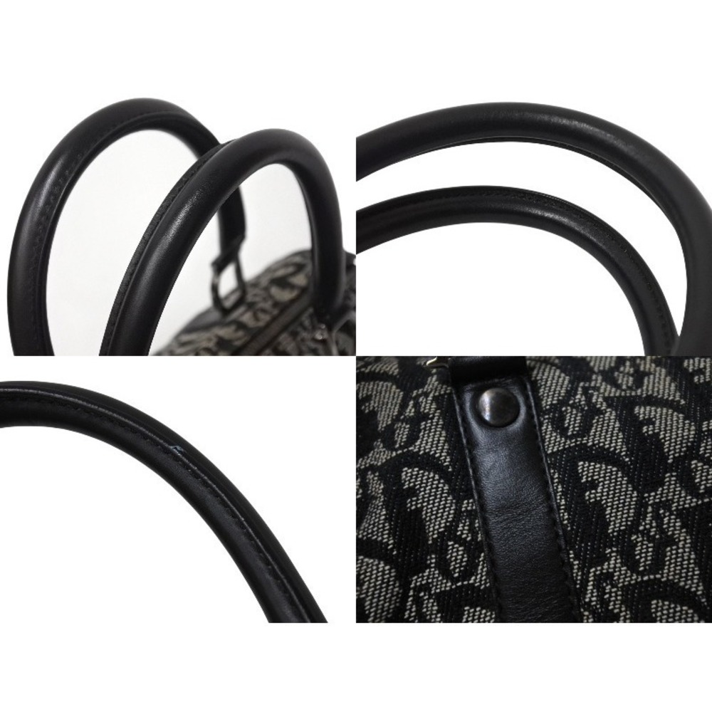 Christian Dior Handbag Trotter Pattern Black - Picture 5 of 9